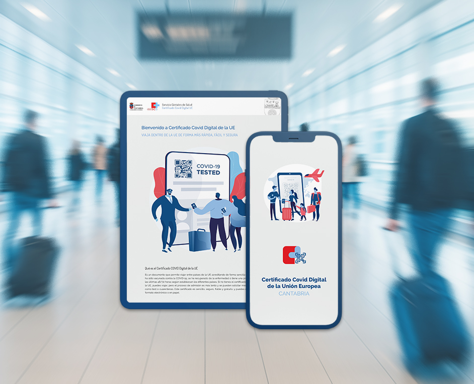 Certificado COVID Digital UE en Cantabria