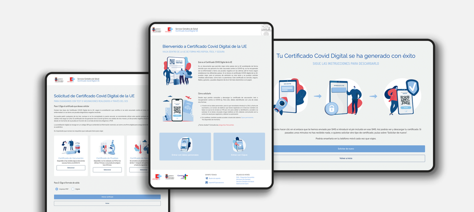 Certificado Covid Digital Cantabria
