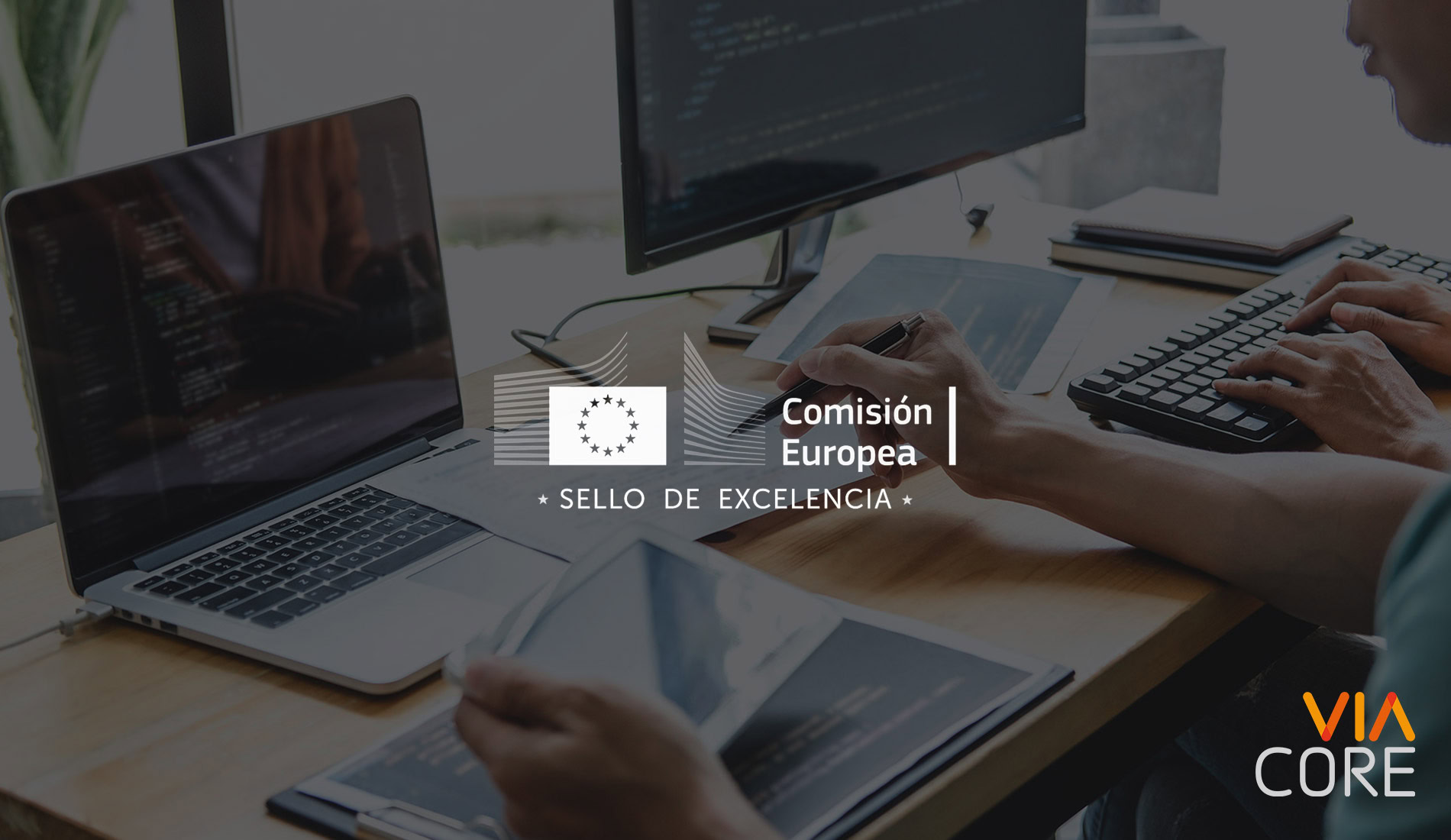 Sello de Excelencia de la Comisión Europea por nuestro software de IA Solvo