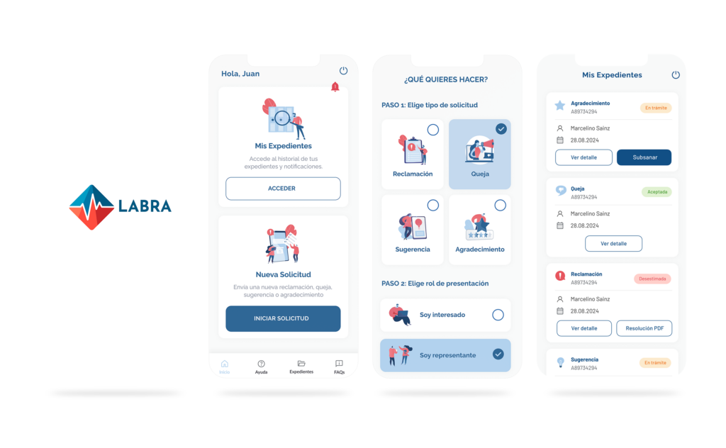 Aplicación de Quejas y Sugerencias del SCS